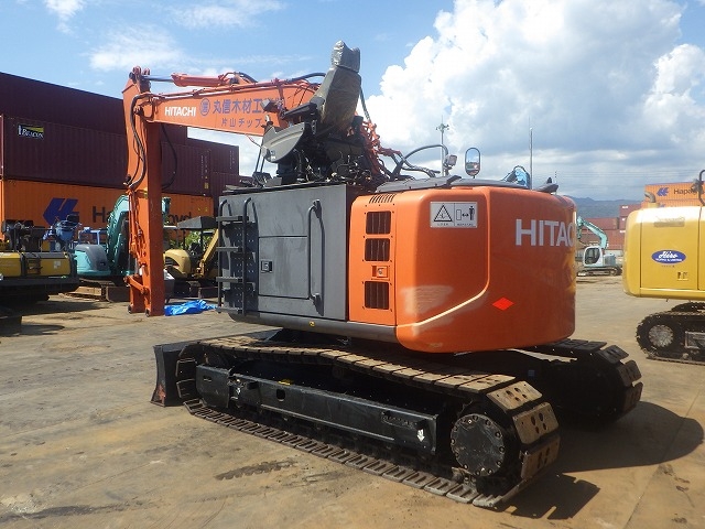 HITACHI ZX135US-3 ★ Excavator ★ 510G、Blade, Piping, Fixed CAB Riser, W/O Attachment