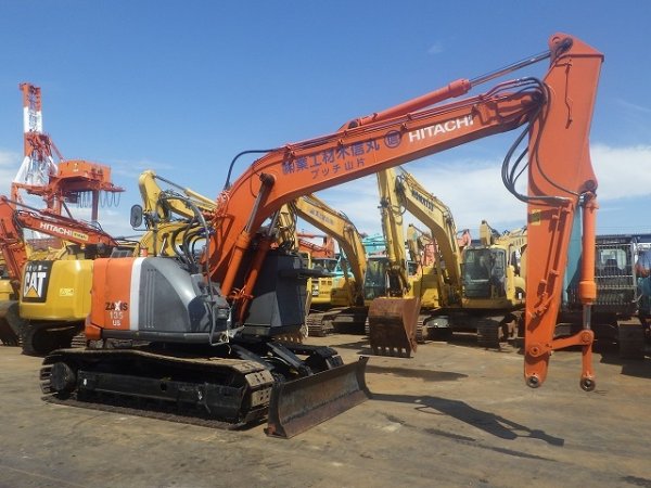HITACHI ZX135US-3 ★ Excavator ★ 510G、Blade, Piping, Fixed CAB Riser, W/O Attachment - Image 5