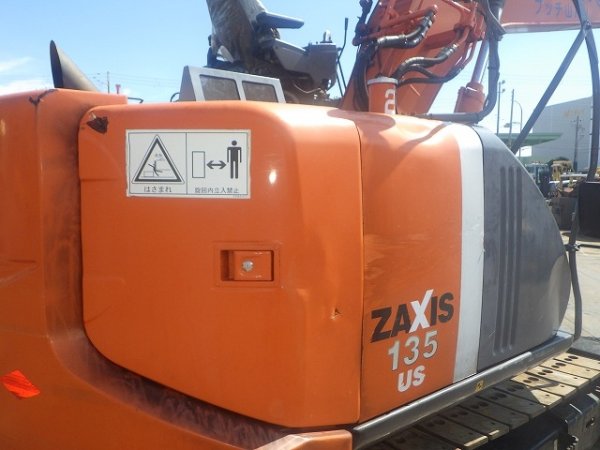 HITACHI ZX135US-3 ★ Excavator ★ 510G、Blade, Piping, Fixed CAB Riser, W/O Attachment - Image 9