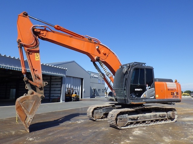 HITACHI ZX210K-5B ★ Excavator ★ 600G, SKELETON BKT, PIPING, A/C, MULTI, EPA