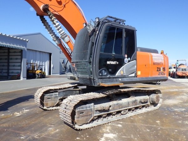 HITACHI ZX210K-5B ★ Excavator ★ 600G, SKELETON BKT, PIPING, A/C, MULTI, EPA - Image 3