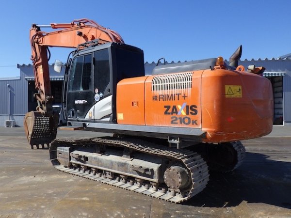 HITACHI ZX210K-5B ★ Excavator ★ 600G, SKELETON BKT, PIPING, A/C, MULTI, EPA - Image 4