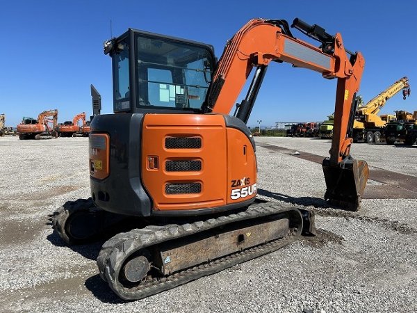 HITACHI ZX55UR-5B ★ Excavator ★ 400R, TOPS CAB, Blade, Arm-Crane, Offset-Boom, Multi, w/BKT ×2, 建機工譲渡書 - Image 5