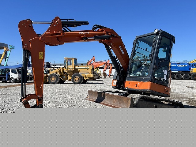 HITACHI ZX55UR-5B ★ Excavator ★ 400R, TOPS CAB, Blade, Arm-Crane, Offset-Boom, Multi, w/BKT ×2, 建機工譲渡書