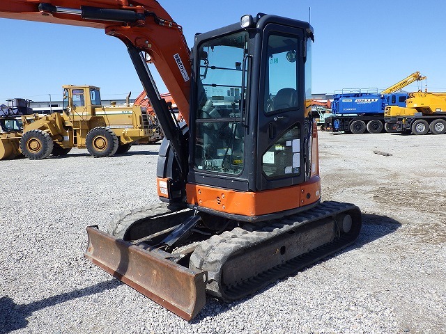 HITACHI ZX55UR-5B ★ Excavator ★ 400R, TOPS CAB, Blade, Arm-Crane, Offset-Boom, Multi, w/BKT ×2, 建機工譲渡書
