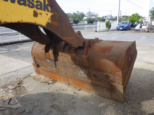 KAWASAKI 80ZV-2 ★ Loader(Crawled/Wheeled) ★ CAB, BKT, A/C, ODO:115,185km