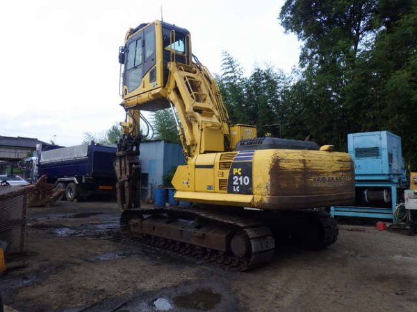 KOMATSU PC210LC-8N1 ★ Excavator ★ F, Link-CAB, Rotary Grapple, Piping, - изображение 23