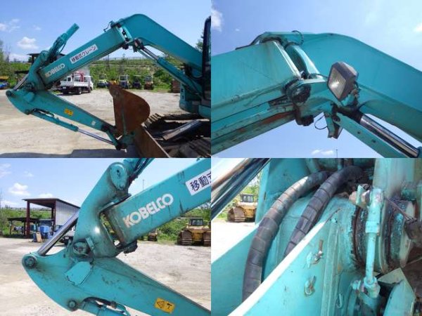 KOBELCO SK75UR-5 ★ Excavator ★ 450G+PAD, Arm Crane, Blade, Offset Boom, A/C, Multi - Image 13