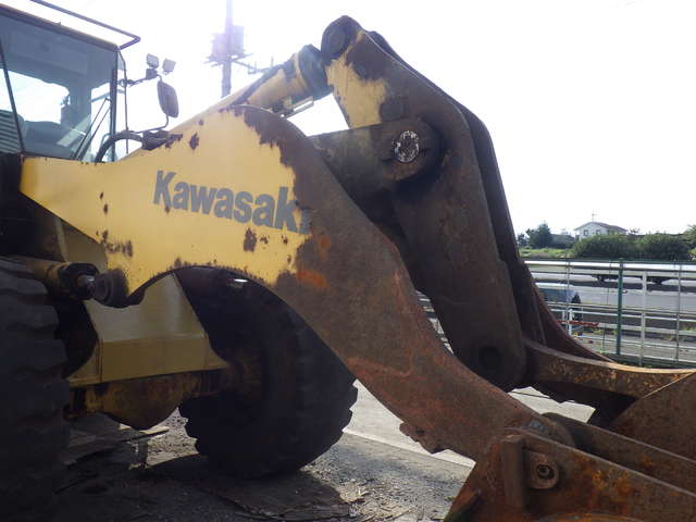 KAWASAKI 80ZV-2 ★ Loader(Crawled/Wheeled) ★ CAB, BKT, A/C, ODO:115,185km