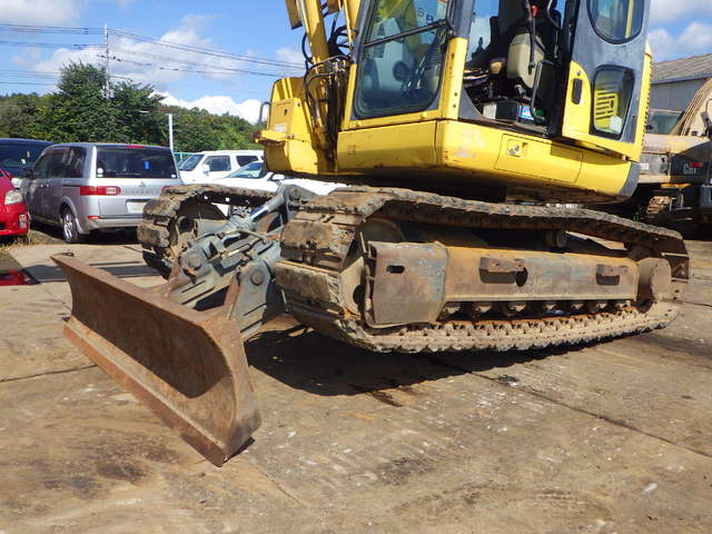 KOMATSU PC128UU-8 ★ Excavator ★ 500G+PAD, Blade, OffsetBoom, A/C, EPA