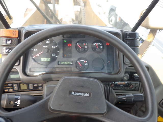 KAWASAKI 80ZV-2 ★ Loader(Crawled/Wheeled) ★ CAB, BKT, A/C, ODO:115,185km