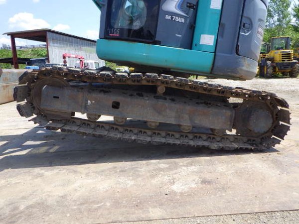 KOBELCO SK75UR-5 ★ Excavator ★ 450G+PAD, Arm Crane, Blade, Offset Boom, A/C, Multi - Image 23