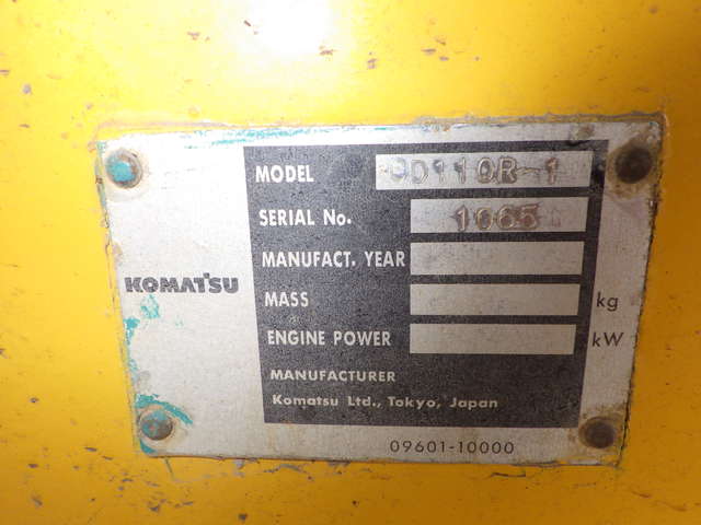 KOMATSU CD110R-1 ★ Excavator ★ 750R, CAB, A/C, 360 Degree Rotation Dump