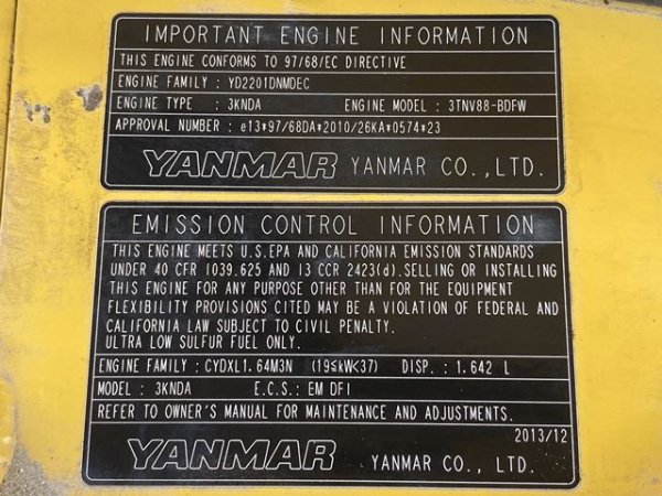 YANMAR C30R-2B ★ Other ★ 320R, CNP - Image 60