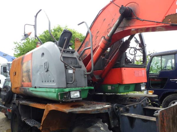 UOTANI KLG-6800 ★ Excavator ★ Wheel Excavator, Long Reach, w/ Arm, w/o Attachment - Image 49