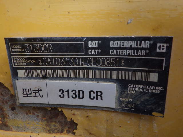 CAT 313DCR ★ Excavator ★ 500G, ArmCrane, A/C, Multi