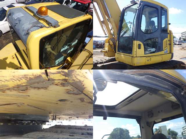 KOMATSU PC128UU-8 ★ Excavator ★ 500G+PAD, Blade, OffsetBoom, A/C, EPA