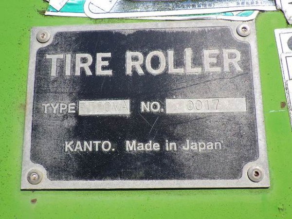 KANTO PT20WA ★ Road Equipment ★ Tire Roller, CNP - Image 6