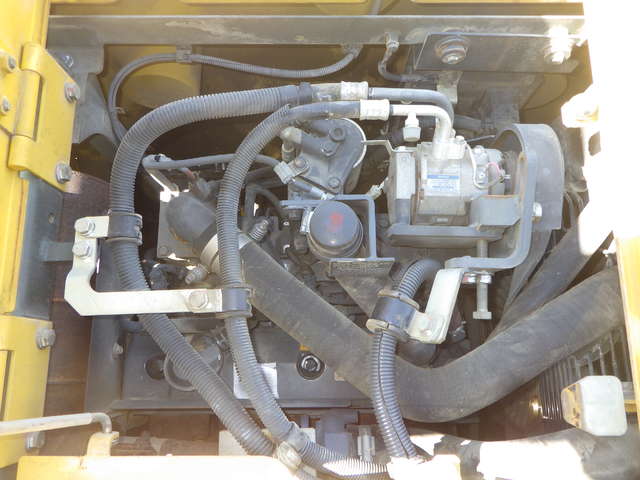 KOMATSU PC128UU-8 ★ Excavator ★ 500G+PAD, Blade, OffsetBoom, A/C, EPA