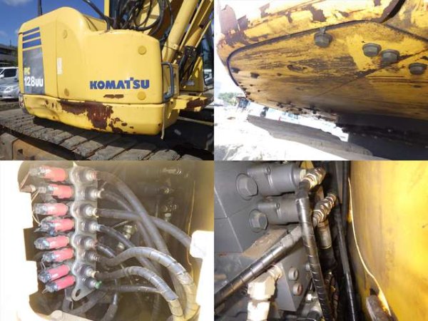 KOMATSU PC128UU-8 ★ Excavator ★ 500G+PAD, Blade, OffsetBoom, A/C, EPA - Image 48