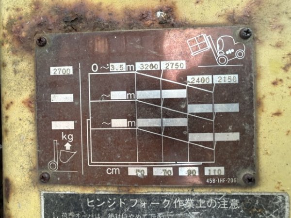 KOMATSU FD35-5 ★ Forklift ★ 3.0m, Hinge - Image 51