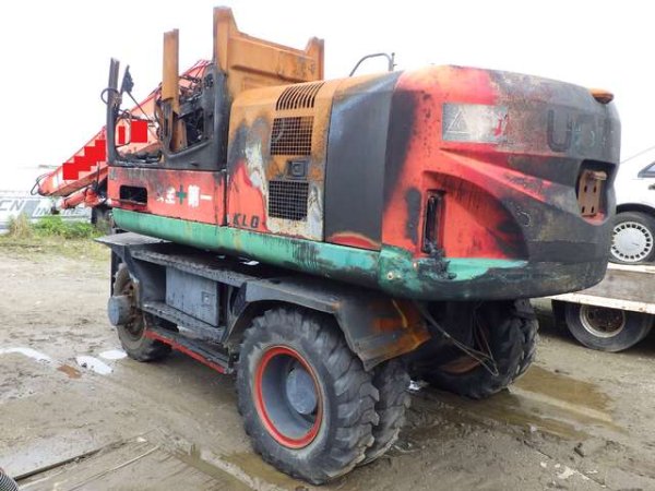 UOTANI KLG-6800 ★ Excavator ★ Wheel Excavator, Long Reach, w/ Arm, w/o Attachment - Image 3