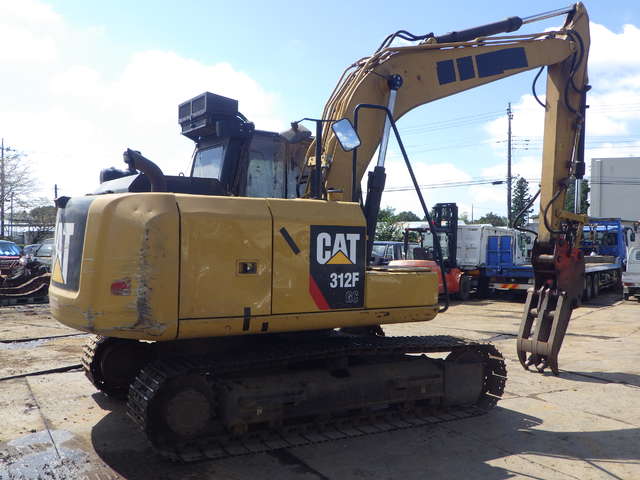 CAT 312FGC ★ Excavator ★ 500G, Hydraulic Fork, Piping, A/C, EPA