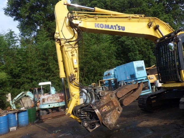 KOMATSU PC210LC-8N1 ★ Excavator ★ F, Link-CAB, Rotary Grapple, Piping, - изображение 10