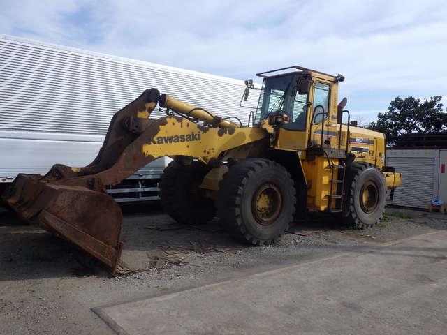 KAWASAKI 80ZV-2 ★ Loader(Crawled/Wheeled) ★ CAB, BKT, A/C, ODO:115,185km