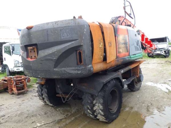 UOTANI KLG-6800 ★ Excavator ★ Wheel Excavator, Long Reach, w/ Arm, w/o Attachment - Image 5