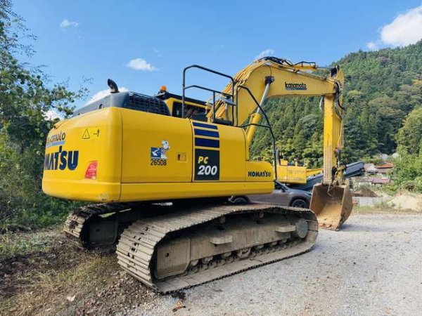 KOMATSU PC200-10 ★ Excavator ★ 800G, Piping, ArmCrane, A/C, Multi - Image 4