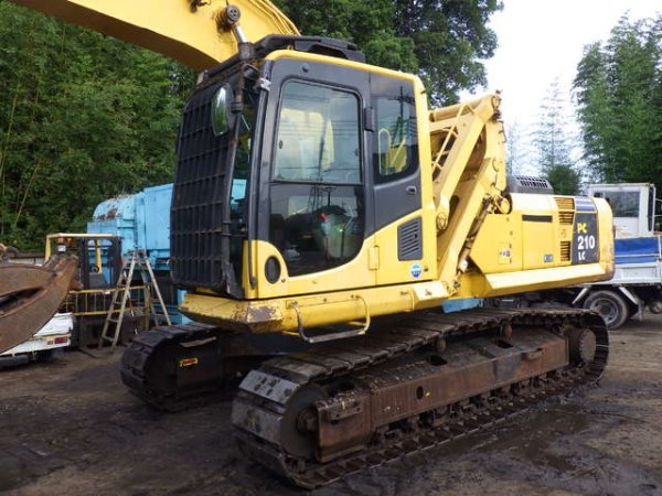 KOMATSU PC210LC-8N1 ★ Excavator ★ F, Link-CAB, Rotary Grapple, Piping, - изображение 3