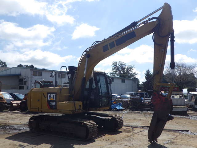 CAT 312FGC ★ Excavator ★ 500G, Hydraulic Fork, Piping, A/C, EPA