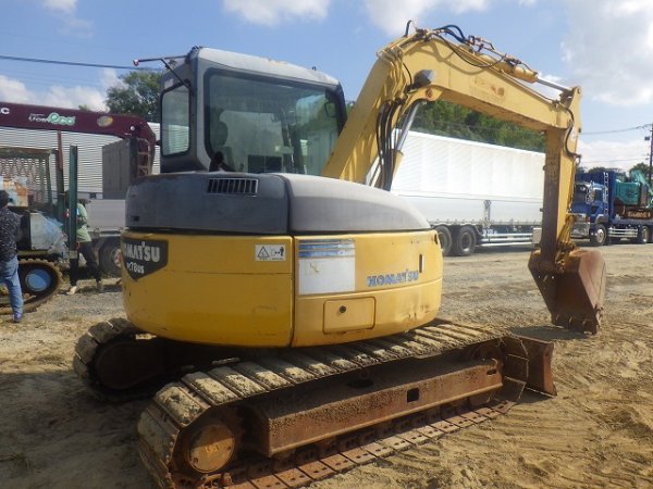 KOMATSU PC78US-6N0 ★ Excavator ★ 450G+PAD, BKT, ARM-CRANE, BLADE, A/C, MULTI, EPA - изображение 78