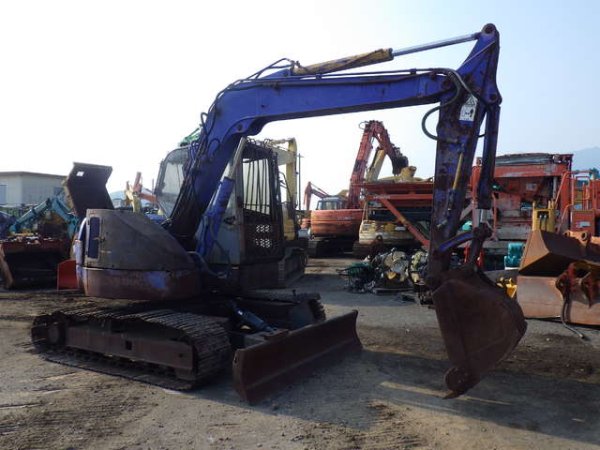 KOMATSU PC78US-5 ★ Excavator ★ G, Blade, Piping - Image 7