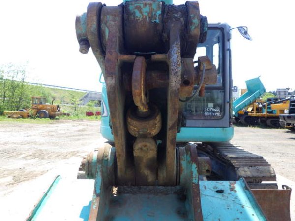 KOBELCO SK75UR-5 ★ Excavator ★ 450G+PAD, Arm Crane, Blade, Offset Boom, A/C, Multi - Image 9
