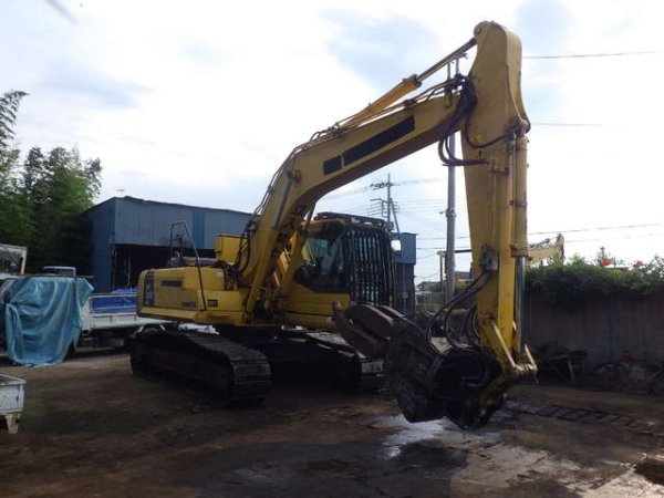 KOMATSU PC210LC-8N1 ★ Excavator ★ F, Link-CAB, Rotary Grapple, Piping, - изображение 7