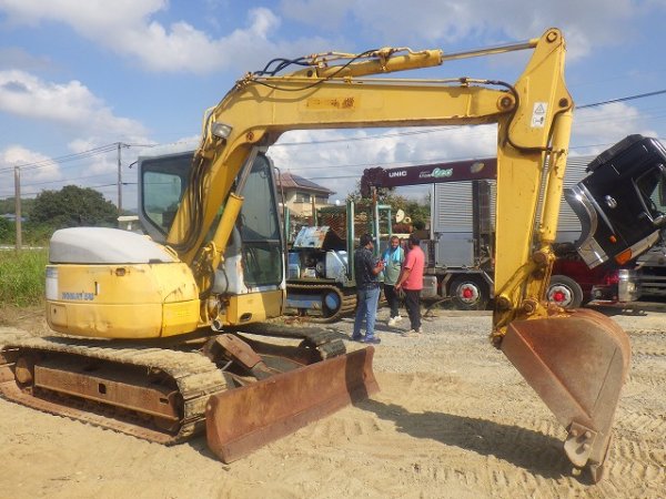 KOMATSU PC78US-6N0 ★ Excavator ★ 450G+PAD, BKT, ARM-CRANE, BLADE, A/C, MULTI, EPA - изображение 79