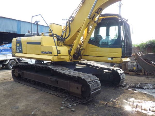 KOMATSU PC210LC-8N1 ★ Excavator ★ F, Link-CAB, Rotary Grapple, Piping, - изображение 8