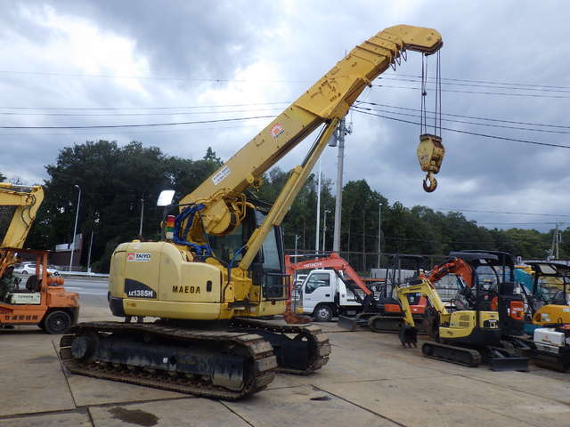 MAEDA LC1385M-8 ★ Crane ★ 4.9t Crawler Crane, G+Pad, 揚検なし - Image 4