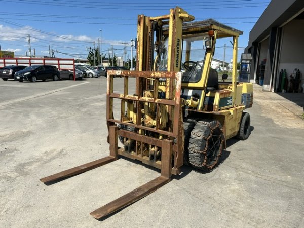 KOMATSU FD35-5 ★ Forklift ★ 3.0m, Hinge - Image 1