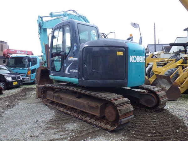 KOBELCO SK125SR ★ Excavator ★ G+Pad, Blade, Arm Crane, M/L, A/C - Image 4