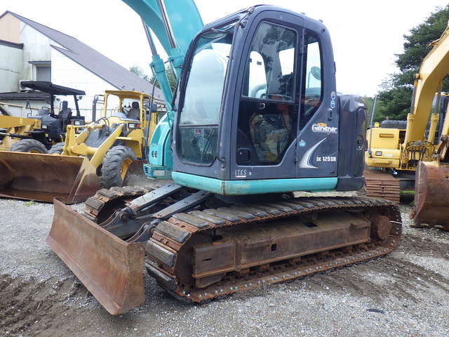 KOBELCO SK125SR ★ Excavator ★ G+Pad, Blade, Arm Crane, M/L, A/C