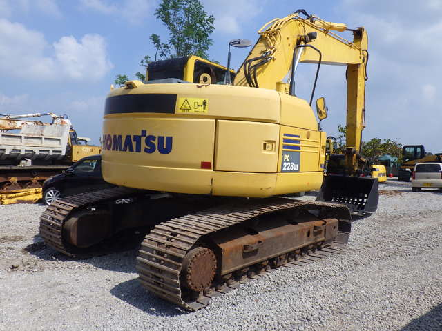 KOMATSU PC228US-8 ★ Excavator ★ G, Mesh BKT, A/C - 画像 (5)