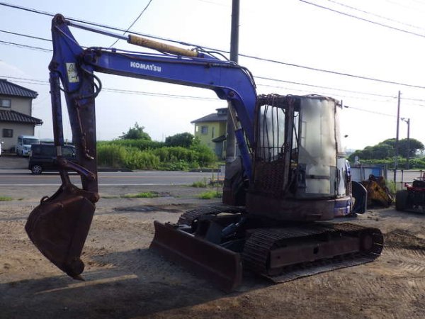 KOMATSU PC78US-5 ★ Excavator ★ G, Blade, Piping - Image 1