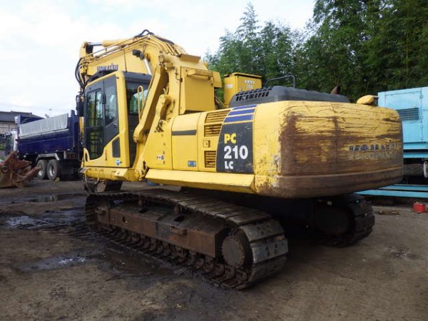 KOMATSU PC210LC-8N1 ★ Excavator ★ F, Link-CAB, Rotary Grapple, Piping, - изображение 4